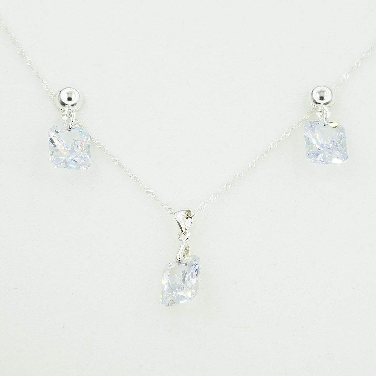 conjunto zircón cuadrados